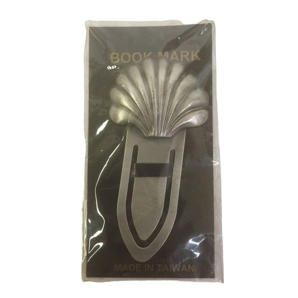 Sea Shell Silver Book Mark New in Packaging - Picture 1 of 4